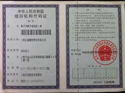 萬康餐飲公司代碼證