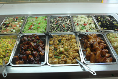 淘飽中式快餐飯菜實(shí)拍圖